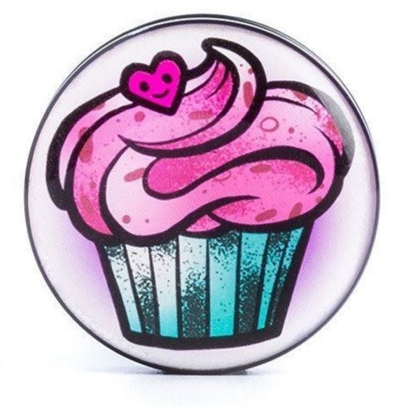 Plugs/Gauges, Cupcakes Double Flared Base - Picture 3 of 4